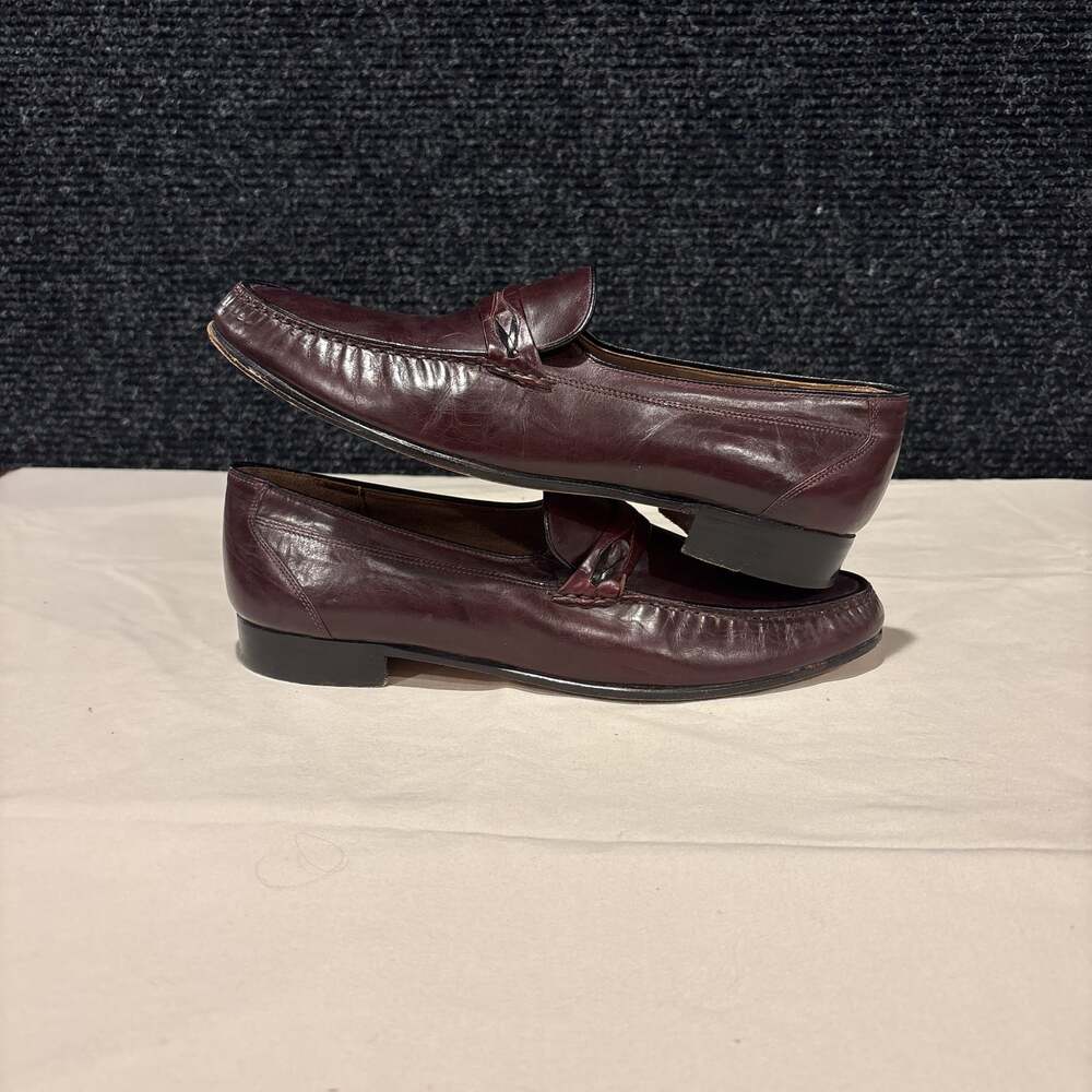 Bally Loafers Vintage Size 10.5 US Made In Italy